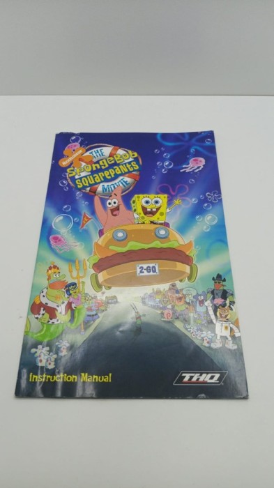 Spongebob Aquarepants The Movie - PS2 brochure