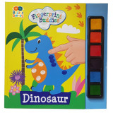 Cumpara ieftin Carticica de colorat si pictat cu degetul - Dinozaur, Buddy&amp;Barney