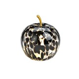 Mar decorativ negru cu 20 LED 16x17 cm, Jad