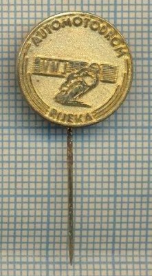 Y 357 INSIGNA - MOTOCICLISM -AUTOMOTODROM RIJEKA -YUGOSLAVIA-PENTRU COLECTIONARI foto