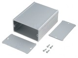 Carcasă aluminiu gri TUF 80x100x42 mm