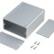 Carcasă aluminiu gri TUF 80x100x42 mm