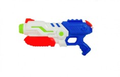 Pistol cu apa pentru copii, Plastic,Multicolor, 37 cm