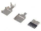 Conector USB B Micro pe Cablu pentru Lipire USB 3.0 1A 30V