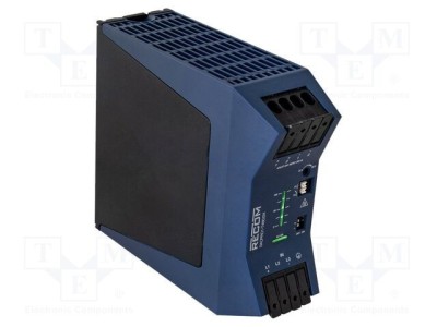 Alimentator pulsatoriu RECOM 480W 24V DC 20A pentru șină DIN IP20 foto