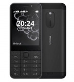Telefon mobil Nokia 230 (2024), Ecran TFT LCD 2.8inch, Dual SIM, 2G (Negru)
