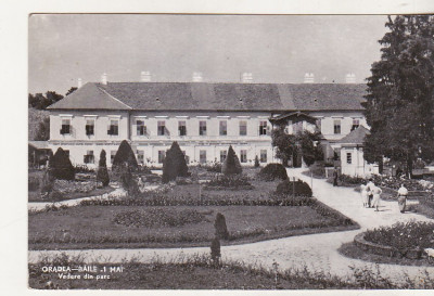 bnk cp Oradea - Baile 1 Mai - Vedere din parc - circulata foto