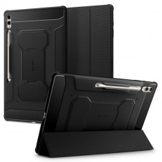 Husa Spigen Rugged Armor Pro pentru Samsung Galaxy Tab S8 Ultra/S9 Ultra 14.6 Negru