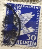 Timbre Helvetia-Elvetia Interbelica TMB1CH 30