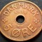 Moneda istorica 5 Ore - DANEMARCA, anul 1928 *cod 4809 N