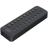 HUB USB Orico CT2U3-10AB USB 3.0 negru