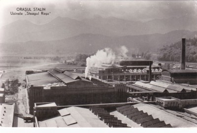AS - ILUSTRATA 1208, ORASUL STALIN, UZINELE &amp;bdquo;STEAGUL ROSU&amp;rdquo; ANUL 1959 foto
