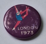 Londra 1973, Campionatele Europene de Gimnastică Artistică Feminină, insigna rara