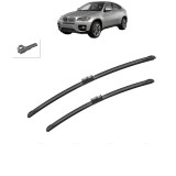 Cumpara ieftin Set 2 Stergatoare BMW Seria X6 (E71, E72) 2007-2014, parbriz, Bosch Aerotwin