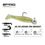 CAP TWISTER SPRO MICRO JIG HEAD NR 4 1.5GR 5 BUC