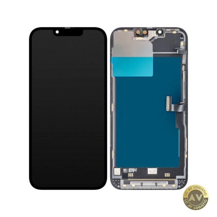 Display cu Touchscreen Apple iPhone 13 Pro cu Rama Negru Service Pack 661-21993