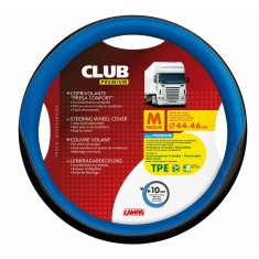 Husa volan camion Club premium - M - &amp;Oslash; 44/46cm - Albastru Garage AutoRide foto