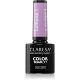 Claresa SoakOff UV/LED Color Lollipop lac de unghii sub forma de gel culoare 5 g