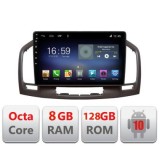 Navigatie Opel Insignia F-114 Octa Core cu Android Radio Bluetooth Internet GPS WIFI DSP 8+128GB 4G CarStore Technology