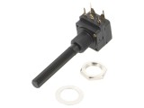 Potenţiometru axial 10k&Omega; 200mW THT 6mm PIHER mono cărbune