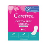 Absorbante zilnice Carefree, Panty Liners Cotton Fresh, 56 buc