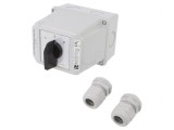Comutator cu Came 40A 3 Poli 3 Pozitii IP65