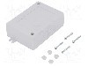 Carcasa ABS, 64mmx91mmx31mm, MASZCZYK - KM-65 GY