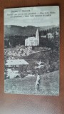 Carte postala, Borsec Biserica rom.cat si Casa Parohiala, perioada interbelica