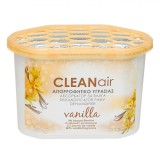 Dezumidificator Pasiv CleanAir, Capacitate 230g, Aromă Vanilie, Portocaliu-Transparent