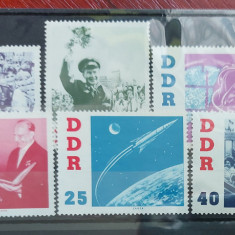 TS21 - Timbre serie DDR 1961 Mi863-868 Cosmos