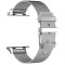 Curea tip Milanese Loop, compatibila Apple Watch 42mm, Silver
