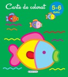 Carte de colorat Girasol pentru copii 5-6 ani, ilustratii mari, contur gros, educativă, apariție 2020