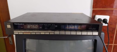 Tuner Technics ST-5 Quartz Synthesizer FM/AM random 16 ch preset tuning foto