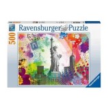 Cumpara ieftin Puzzle Carte postala New York, 500 piese