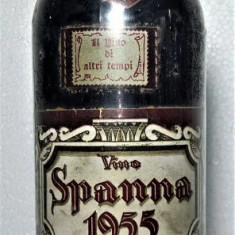 RARITATE - C 34- VIN ROSU SPANNA, recoltare 1955 cl 72 gr 13