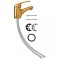 Baterie mixer de chiuveta, auriu, 13x10 cm