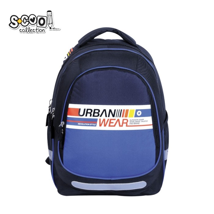 Ghiozdan anatomic LIGHT, URBAN WEAR, 41x28x17 cm &ndash; S-COOL