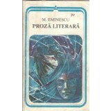 Proza literara (colectia Arcade) - Mihai Eminescu