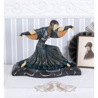 Statueta cu o femeie Chiparus OAR509 foto