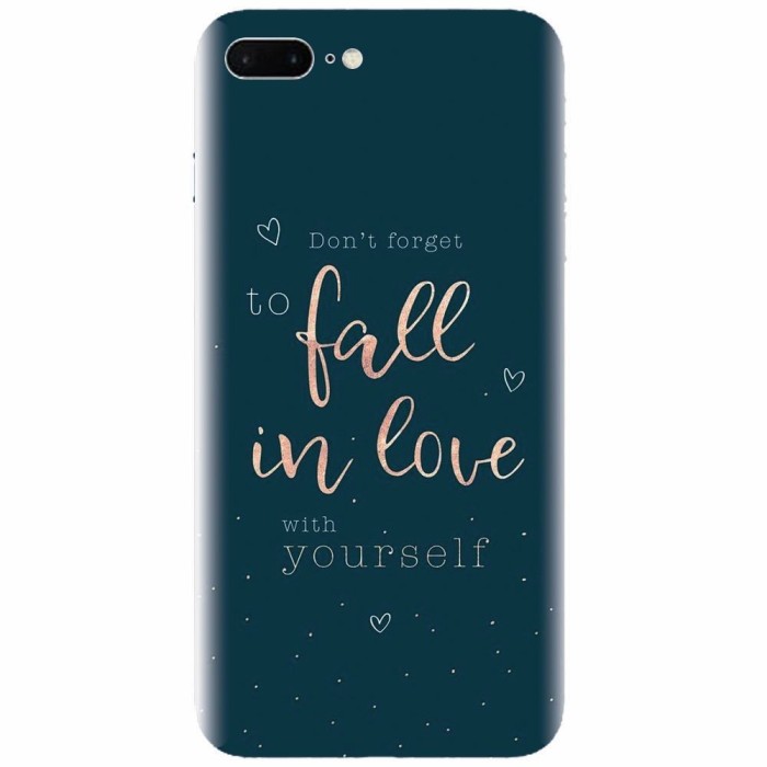 Husa silicon pentru Apple Iphone 7 Plus, Fall In Love