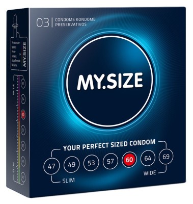 Prezervative My Size 60mm XXL, 3 Bucati# foto