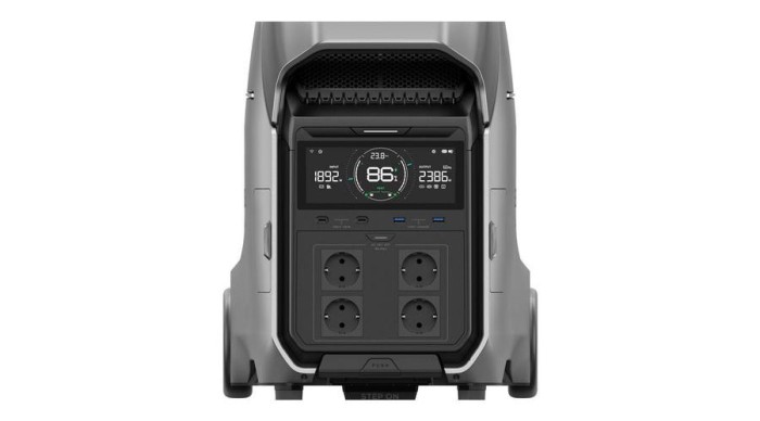 EcoFlow DELTA Pro 3 Powerstation, stație de alimentare portabilă 4096 Wh