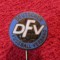 Insigna (veche) metalica - Federatia de Fotbal din Germania Democrata (DDR)