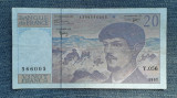 20 Francs 1997 Franta / franci / seria 566005