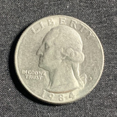 Moneda quarter dollar 1984 USA