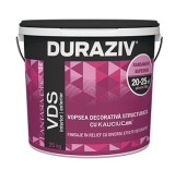 Vopsea Decorativa Structurata Alba, Duraziv Fantasia Decor Cu Kauciuc, 25Kg / Palet 16 Bucati
