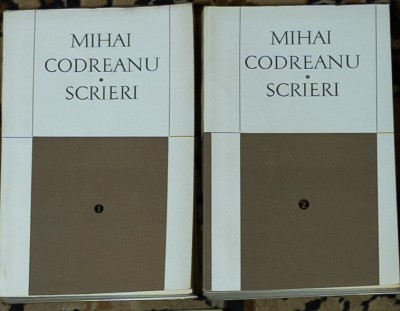 Mihai Codreanu - Scrieri (2 volume) foto