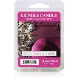 Kringle Candle Sugar Plum &amp; Myrrh Wax Pot lum&acirc;nare parfumată 64 g