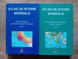 ATLAS DE ISTORIE MONDIALA. DE LA INCEPUTURI PANA LA REVOLUTIA FRANCEZA de HERMANN KINDER si WERNER HILGEMANN, VOL I-II, 2001