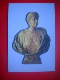 HOPCT 10759 REGINA MARIA -BUST DE GH LEONIDA-EXPO 1998 ROMANIA -NECIRCULATA